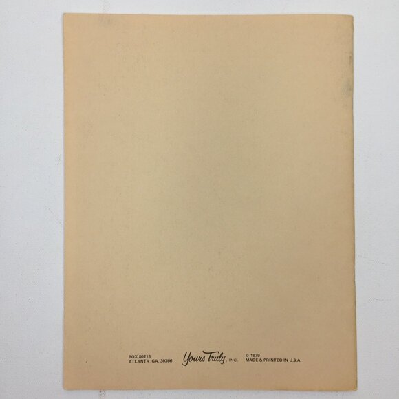 New Beginnings Quilted Jackets Vests Pattern Book Yours Truly Jean Wells 1979 - Picture 12 of 12